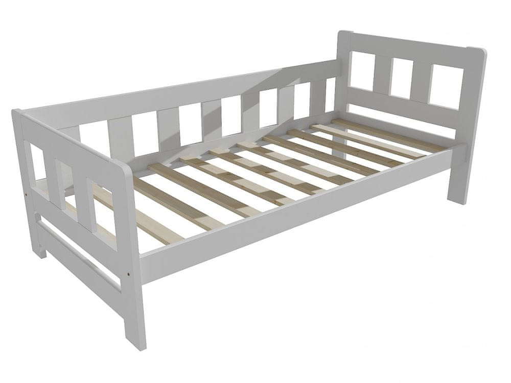 eoshop Detská posteľ VMK010FB KIDS (Rozmer: 90 x 200 cm, Farba dreva: farba biela)