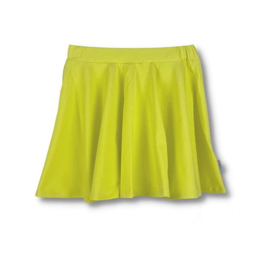 Oli&Oli Detská sukňa - žltá neónová farba