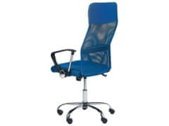 Beliani Kancelárska stolička modrá DESIGN
