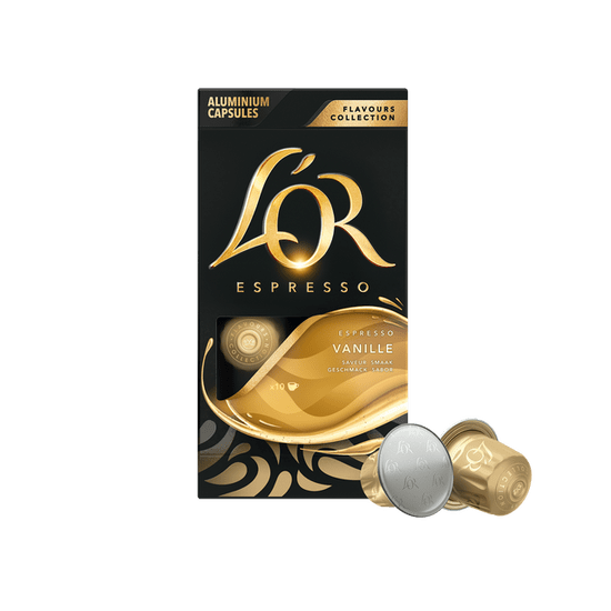 L'Or Espresso Vanille 10 ks kapsúl, kompatibilný s kávovarmi Nespresso