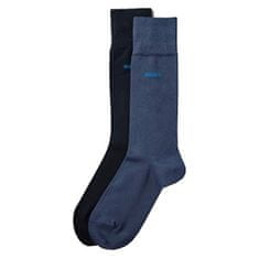 Hugo Boss 2 PACK - pánske bambusové ponožky BOSS 50491196-475 (Veľkosť 39-42)