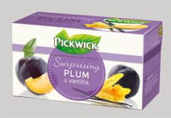 Pickwick Ovocný čaj, 20x2 g, PICKWICK, slivka, vanilka, škorica