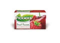 Pickwick Ovocný čaj, 20x2 g, PICKWICK "Fruit Fusion", višňa-brusnica-malina