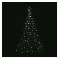 EMOS LED vianočný strom kovový DCTC02, 180 cm, vonkajšia aj vnútorná, studená biela 1550002003