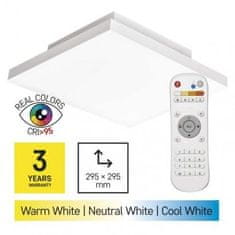EMOS ZM5181 LED svietidlo IRVI 30 x 30 cm, 18 W, teplá-studená biela 1544101801