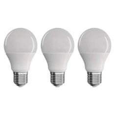 EMOS ZQ5144.3 LED žiarovka True Light 7,2 W E27 teplá biela, 3 ks 1525733246