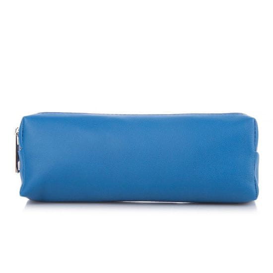 VIF Bags Kožená kozmetická taštička Vif Blue