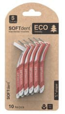 SOFTdent Soft DENT ECO medzizubné kefky zahnuté S 0,5mm 6ks