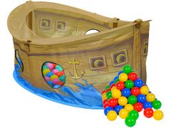 Detský hrací stan bazén Skipper s míčky 50ks