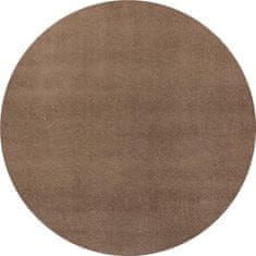 Hanse Home Kusový koberec Fancy 103008 Braun - hnedý kruh 133x133 (priemer) kruh