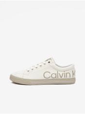 Calvin Klein Biele pánske tenisky Calvin Klein Jeans 42