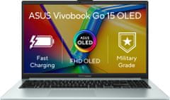 ASUS Vivobook Go 15 OLED (E1504F) (E1504FA-OLED180W), šedá