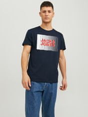 Jack&Jones Pánske tričko JJECORP Standard Fit 12233999 Navy Blazer (Veľkosť M)