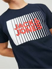 Jack&Jones Pánske tričko JJECORP Standard Fit 12233999 Navy Blazer (Veľkosť M)