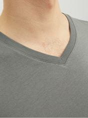 Jack&Jones Pánske tričko JJEORGANIC Standard Fit 12156102 Sedona Sage (Veľkosť S)