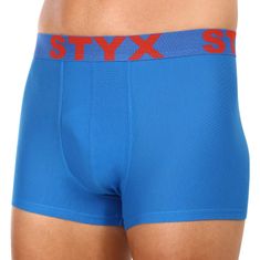 Styx Pánske boxerky športová guma nadrozmer modré (R1167) - veľkosť XXXL