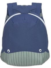 Lässig Detský batoh Tiny Backpack About Friends Whale dark blue
