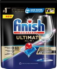 Finish Ultimate All in 1 - kapsule do umývačky riadu 60 ks