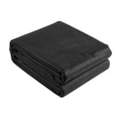 Euronářadí Textília netkaná, 1,6 x 10 m, 50 g/m2, čierna