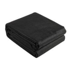 Textília netkaná, 1,6 x 5 m, 50 g/m2, čierna