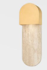 HUDSON VALLEY HUDSON VALLEY nástenné svietidlo HOBART oceľ staromosadz GU10 1x9W 1851-AGB-CE