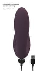 Shots Toys Irresistible Desirable purple vibrátor so stimulátorom klitorisu