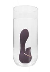 Shots Toys Irresistible Mythical purple vibrátor so stimulátorom klitorisu