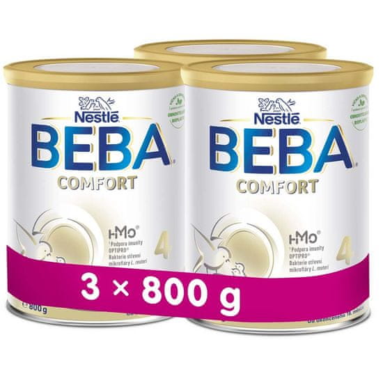 BEBA 3x COMFORT HM-O 4 Mlieko batoľacie, 800 g