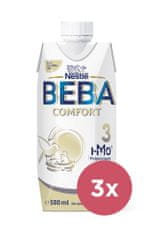 BEBA 3x COMFORT 3 HM-O batoľacia tekutá mliečna výživa 12+, tetra pack 500 ml