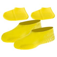 Solex Návleky nepremokavé na topánky S 26-34 silikónové žlté