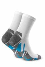Amiatex Dámske ponožky 022 283 white, biela, 35/37