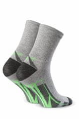 Amiatex Dámske ponožky 022 286 grey, šedá, 35/37
