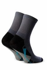 Amiatex Dámske ponožky 022 303 grey, šedá, 35/37
