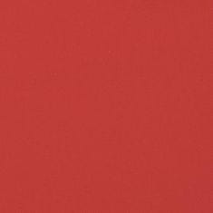 Vidaxl Podložka na ležadlo, červená 200x60x3 cm, oxfordská látka
