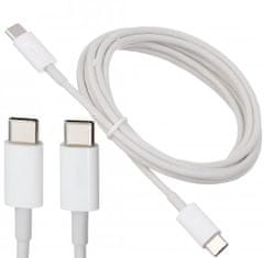 Foxter  XT2362 Kábel USB-C/USB-C, 1 m biely