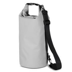 MG Waterproof športový batoh 10l, sivý