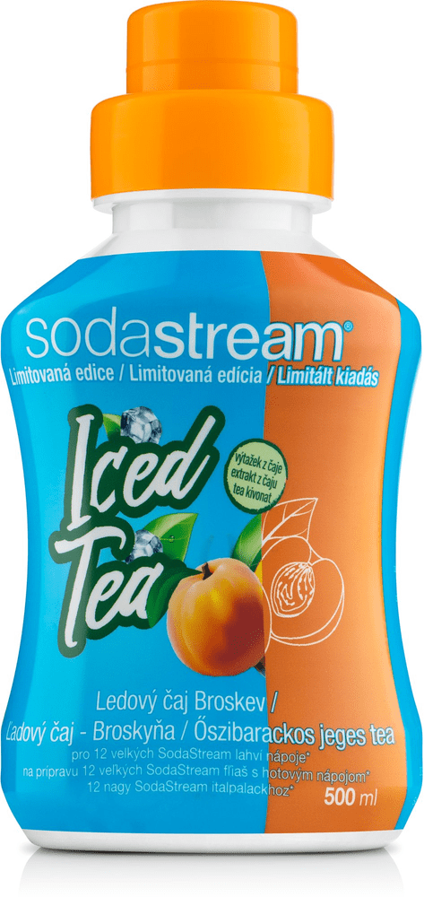 SodaStream Príchuť Ľadový čaj broskyňa 500 ml