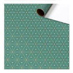 Decor By Glassor Baliaci papier tmavomätový s geometrickými vločkami