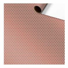 Decor By Glassor Baliaci papier s ružovozlatým geometrickým vzorom