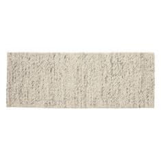 Decor By Glassor Vlnený koberec sivý melír