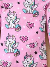 Unicorn Detské športové šaty ružové veľkosť 110 - Unicorn