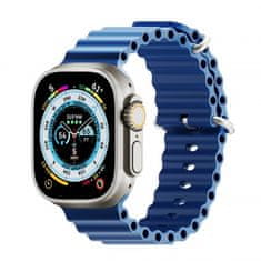 Next One H2O Band for Apple Watch 45/49mm AW-4549-H2O-BLU - tmavomodrá