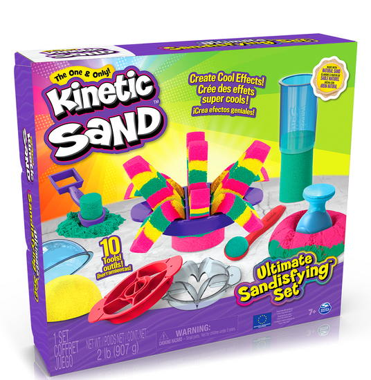 Kinetic Sand Ultimátna sada piesku s nástrojmi