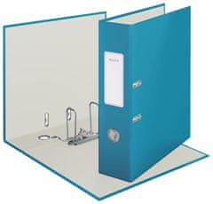 LEITZ Zakladač pákový "Cosy Soft Touch", matne modrá, kartón, A4, 180°, 80 mm