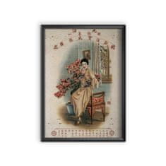 Vintage Posteria Plagát na stenu Plagát na stenu Klenotníctvo Bao Cheng A4 - 21x29,7 cm