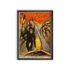 Vintage Posteria Plagát na stenu Plagát na stenu Kancelária doktora Caligariho A4 - 21x29,7 cm