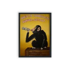 Vintage Posteria Poster na stenu Poster na stenu Anisetta Evangelisti Liquor da Dessert A1 - 59,4x84,1 cm