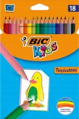 Bic Intenzívne ceruzky 18 farieb Tropicolors