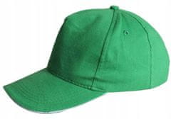 STALCO Zelená nastaviteľná baseballová čiapka