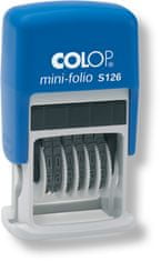 COLOP Razítko Mini-Folio S 126 číselník samonamáčací. 